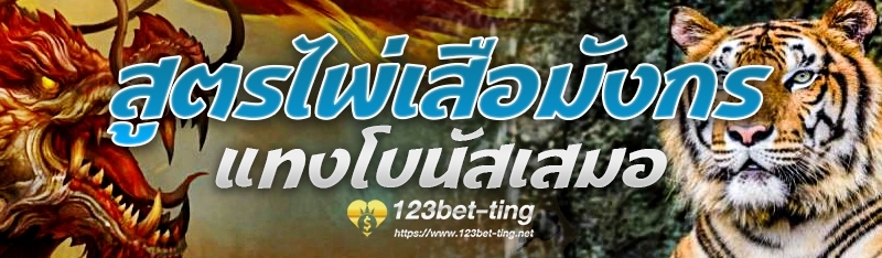 สูตรไพ่เสือมังกรแทงโบนัสเสมอ